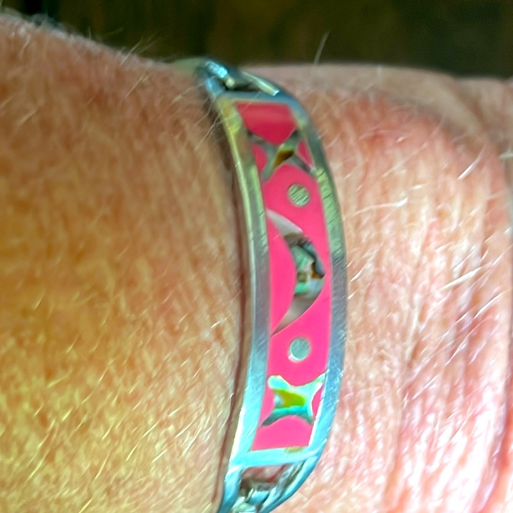 Mexican Alpaca Hinge Bracelet (small)